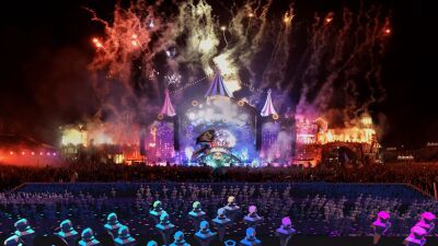 バーチャル空間内で世界最高峰のフェス・Tomorrowland を体験できる!? VR 技術を活用した展示空間が初公開