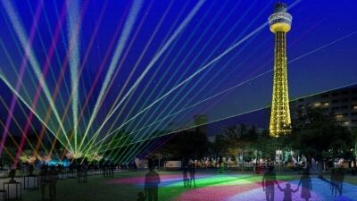 横浜・山下公園にてイルミネーションイベント「イルミーヌ・ヨコハマ 2023～横浜の未来が輝く～」、更に横浜都心臨海部にて「夜にあらわれる光の横浜〈ヨルノヨ2023〉」が今冬開催