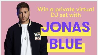 Jonas Blue（ジョナス・ブルー）UKのチャリティー団体 "We Need Crew" への募金を募り、抽選で1名様にプライベートDJセット + チャットをお届け！