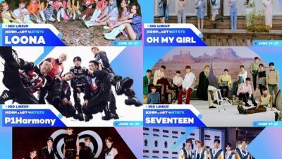 6月19日～27日にYouTubeにて開催される世界最大級のオンラインKカルチャーフェスティバル『KCON:TACT ４ U』３次アーティストにSEVENTEEN、A.C.E、LOONA（今月の少女）