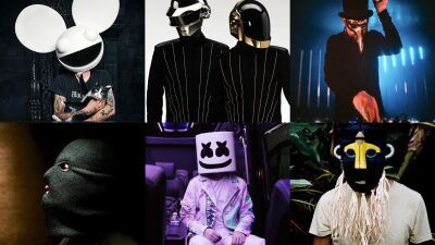 Daft Punk、Marshmello、Deadmau5など、6人のマスクDJに隠されたストーリーとは？