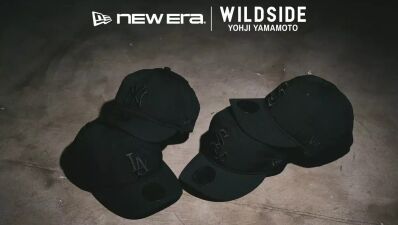 WILDSIDE YOHJI YAMAMOTO (ワイルドサイド ヨウジヤマモト) とNEW ERA® (ニューエラ) がコラボ、MLBカスタムモデルを8月27日 (水) より発売