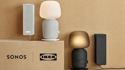 IKEAと高級スピーカーブランド・SONOSがコラボした、インテリアにマッチするオシャレな「ランプ型」「ブックシェルフ型」Wi-Fiスピーカーが登場！