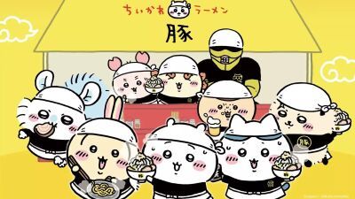 『ちいかわ』のラーメン屋さん「ちいかわラーメン 豚」都内初上陸、8月23日 (金) より渋谷PARCOに期間限定オープン！