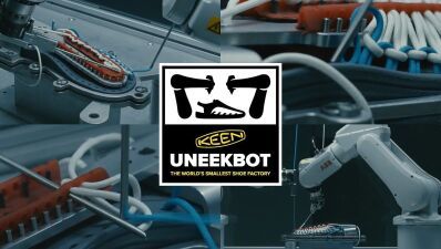 2020年3月、原宿2か所にKEENのシューズ製造ロボット「UNEEKBOT」が出現！
