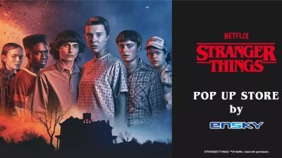 大人気Netflixシリーズ『STRANGER THINGS (ストレンジャー・シングス 未知の世界) 』渋谷PARCOにてポップアップ・ストア第2弾を10月27日より開催