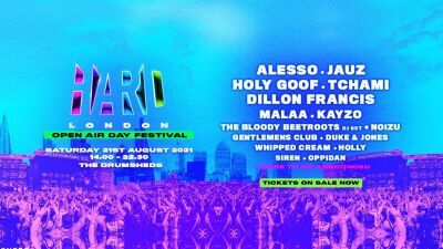【HARD London 2021】2021年8月初開催予定だったHARD London、英国政府の規制延長を受けキャンセルへ.......イギリス