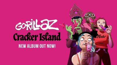 Damon Albarn (デーモン・アルバーン）率いるGorillaz (ゴリラズ) 、新アルバム『Cracker Island』がDiscogsベストセラー20位圏内に２種類の別バージョンがランク