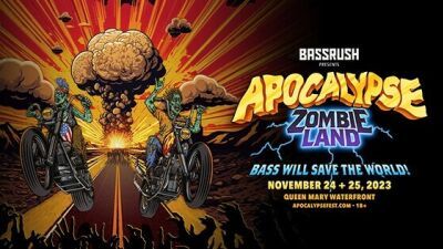 EDC主催のInsomniac、アメリカ人の大好物 "世紀末＆ゾンビ" がテーマのベースミュージックフェス『Apocalypse Zombieland』を米・カリフォルニア州にて2023年11月開催