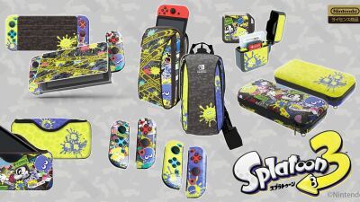 アクションシューティングゲーム『スプラトゥーン３』Nintendo Switch 用のゲームアクセサリー全14商品が 2022年9月9日に発売決定！【現在予約受付中】