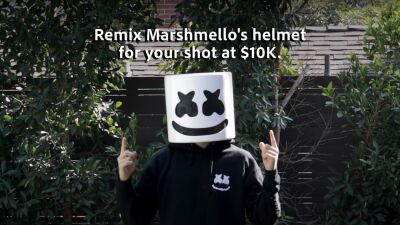 Adobeのクリエイティブソフトを使ってMarshmello（マシュメロ）のヘルメットのデザインを考えよう！ 優勝者にはなんと……賞金1万ドル＆自分がデザインしたサイン入りヘルメットが!!