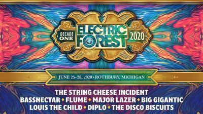 Electric Forest 2020 が超豪華なラインナップを発表！今年はなんと、大坂なおみの彼氏……？と噂のあのHIP HOPアーティストもラインナップ