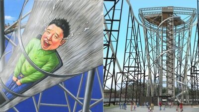 【富士急ハイランド】富士山一望の絶景展望台 FUJIYAMA タワーの展望デッキから一気に滑り降りる『FUJIYAMA スライダー』が2022年7月22日（金）オープン！