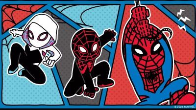 7月20⽇ (土) より全国7箇所で『スパイダーマン』のPOP UP STOREが開催、デフォルメアートを使用した商品を先行販売！