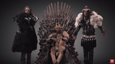 最終章を迎えるゲーム・オブ・スローンズのテーマを、チェインスモーカーズやミーゴスのメンバーが歌う動画が話題に