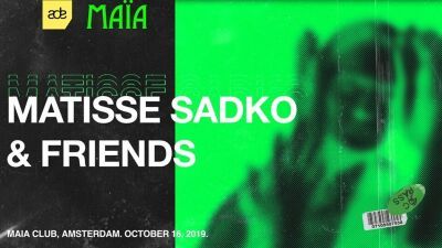 ADE 2019 にて開催される【Matisse & Sadko & Friends】のラインナップが凄いことに