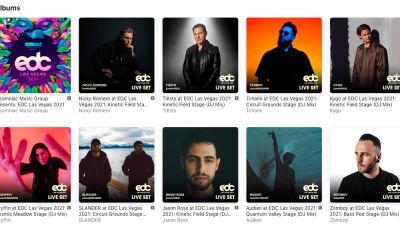【Apple Music】Nicky Romero、Tiesto、Kygo、Tchamiらが披露したEDC 2021のセットがApple Musicに追加！