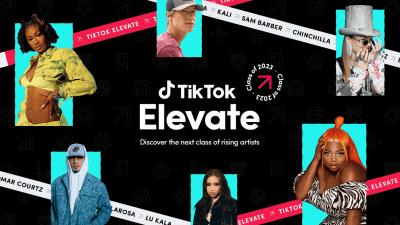 TikTok、未来のスターとなる新進アーティストのプロモーションを支援するプログラム「Elevate (エレベート) 」を公開、対象アーティストにはTikTokから様々なサポートが