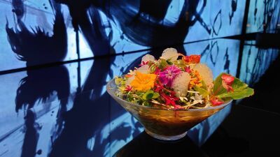 東京・豊洲の「チームラボプラネッツ」に京都発のヴィーガンラーメン、 新たなアート空間、作品で使用したランを持ち帰ることができる花屋が10月8日にオープン！来館者以外も利用可