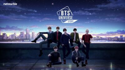BTSをベースにした全く新しいモバイルゲーム『BTS Universe Story』本日8月18日（火）より事前登録開始！