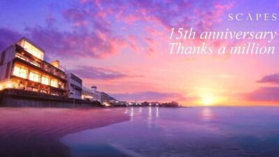 開業15周年記念、神奈川のホテル「SCAPES THE SUITE」にて15のおもてなしが体験できる宿泊プラン「15 pieces of SCAPES」2022年10月1日〜期間限定で販売開始