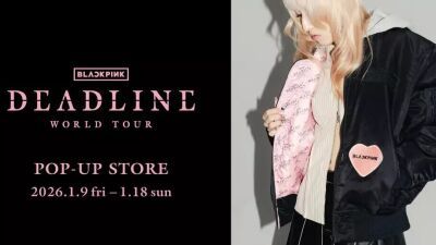 BLACKPINK (ブラックピンク) のワールドツアー日本公演を記念し全国のビームス5店舗にて『BLACKPINK POP-UP STORE』が2026年1月9日 (金) より開催
