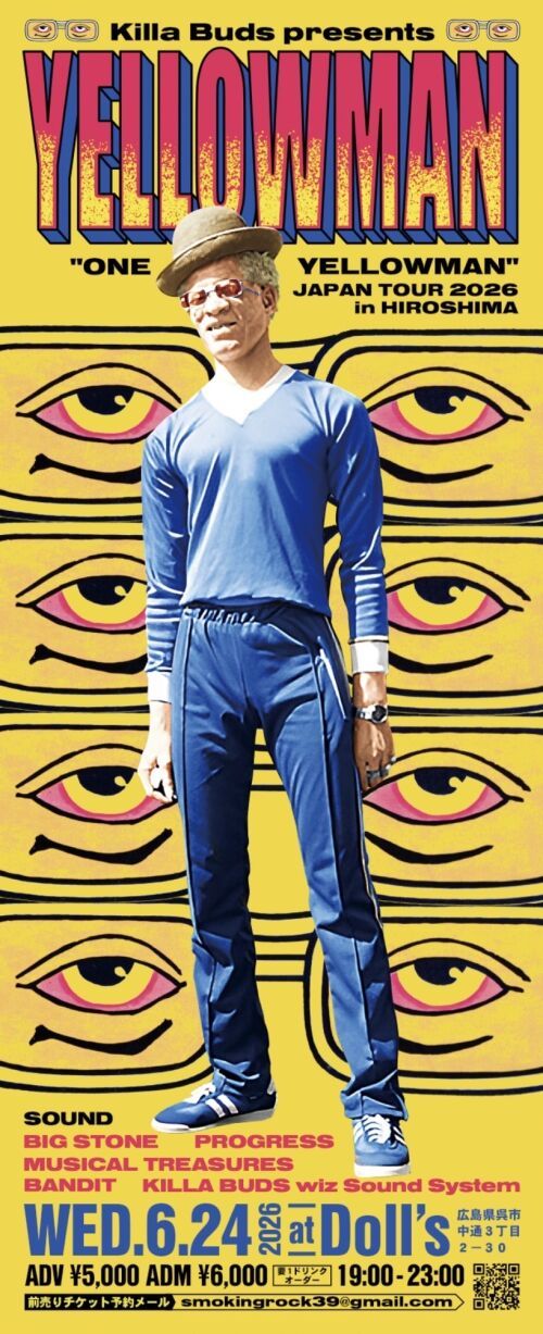 "ONE YELLOWMAN" JAPAN TOUR 2026 in HIROSHIMA