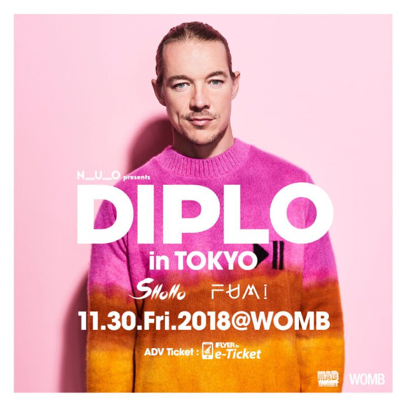 N_U_O presents  DIPLO in Tokyo