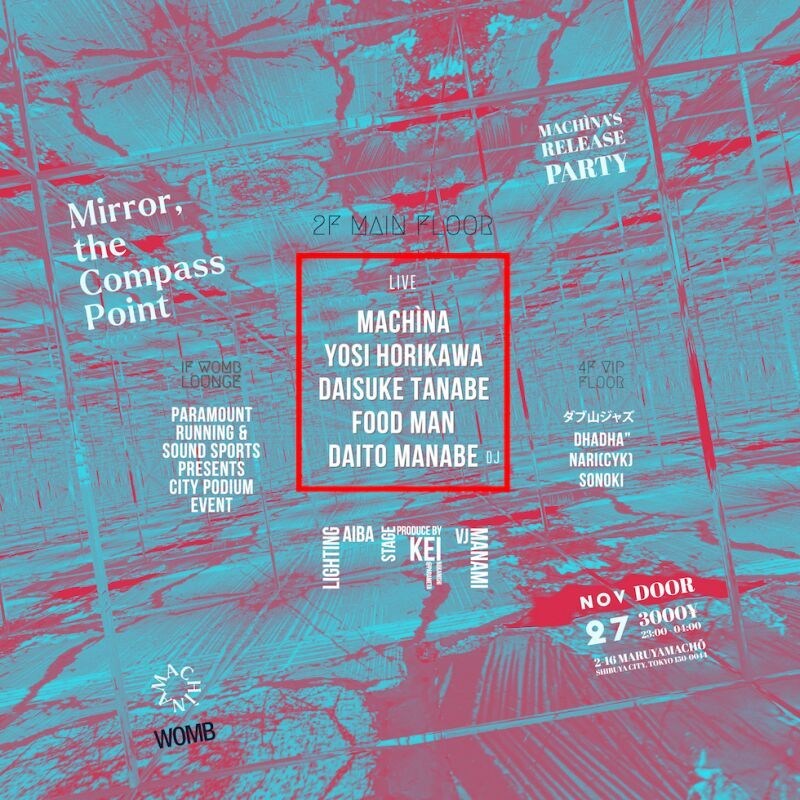 Mirror, the Compass Point: : machìna’s release party