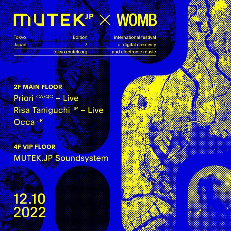 MUTEK.JP × WOMB