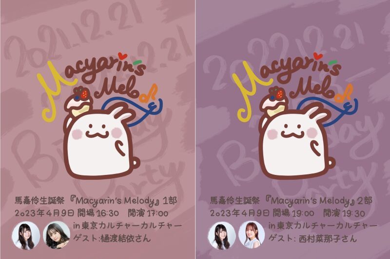 馬嘉伶生誕祭「Macyarin’s Melody」
