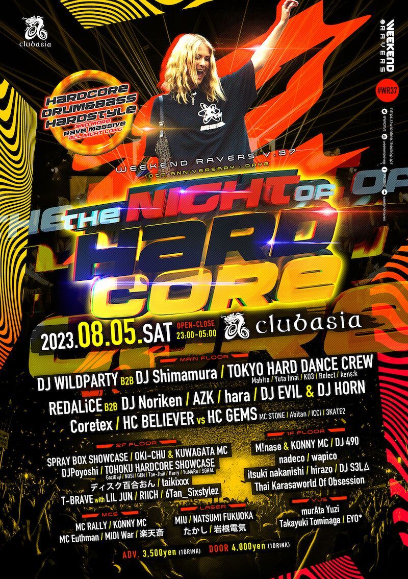 WEEKEND RAVERS V.37