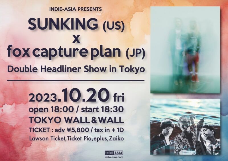 SUNKING × fox capture plan Double Headliner Show in Tokyo