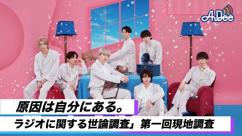 原因は自分にある。の「ラジオに関する世論調査」第一回現地調査