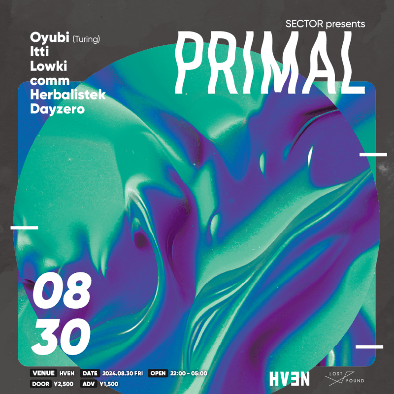 SECTOR presents PRIMAL