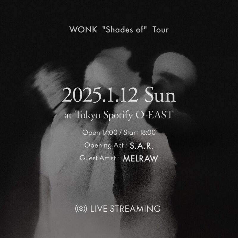 WONK "Shades of" Tour