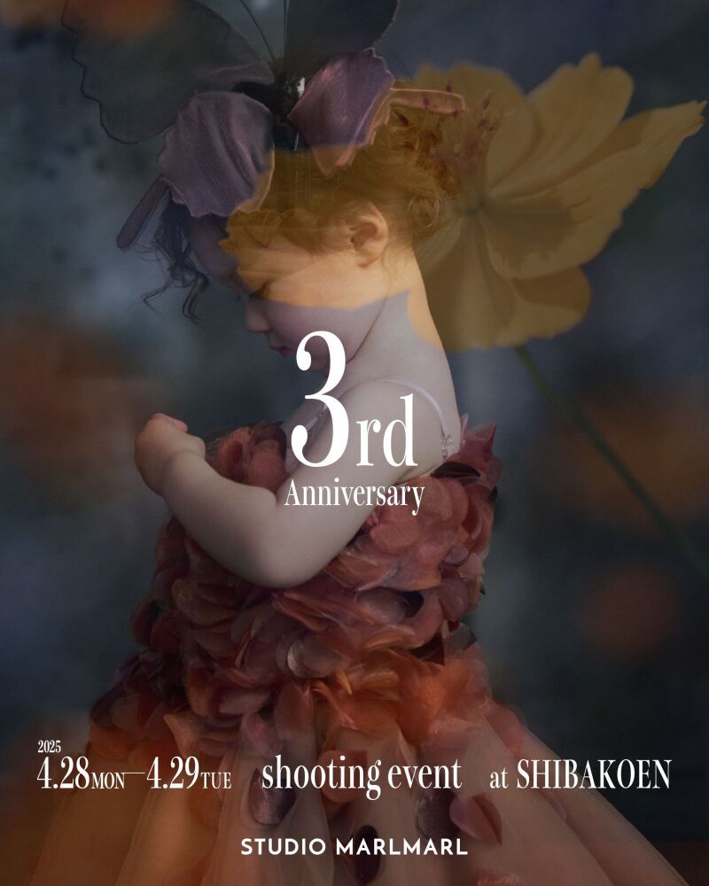 STUDIO MARLMARL 3rd Anniversary shooting event “Petalscape”