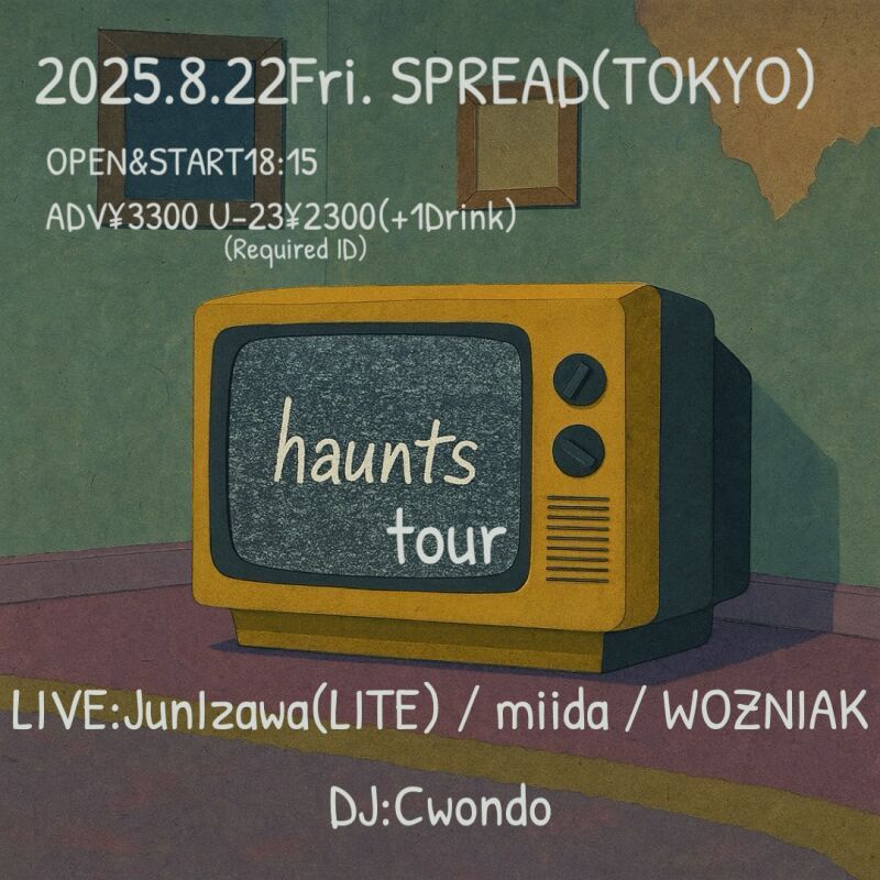 JunIzawa 『haunts』Release Tour東京編