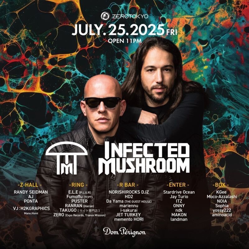 Infected Mushroom at ZEROTOKYO