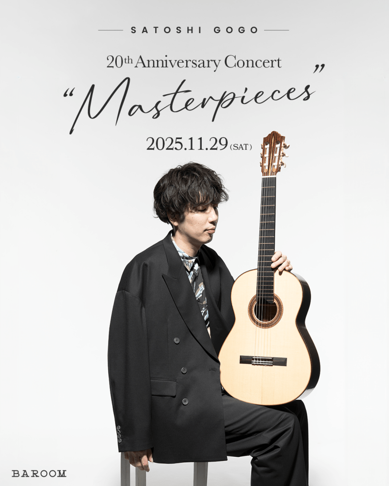 Satoshi Gogo 20th Anniversary Concert "Masterpieces"