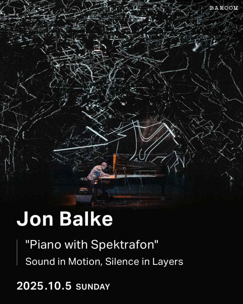 Jon Balke "Piano with Spektrafon" Sound in Motion, Silence in Layers
