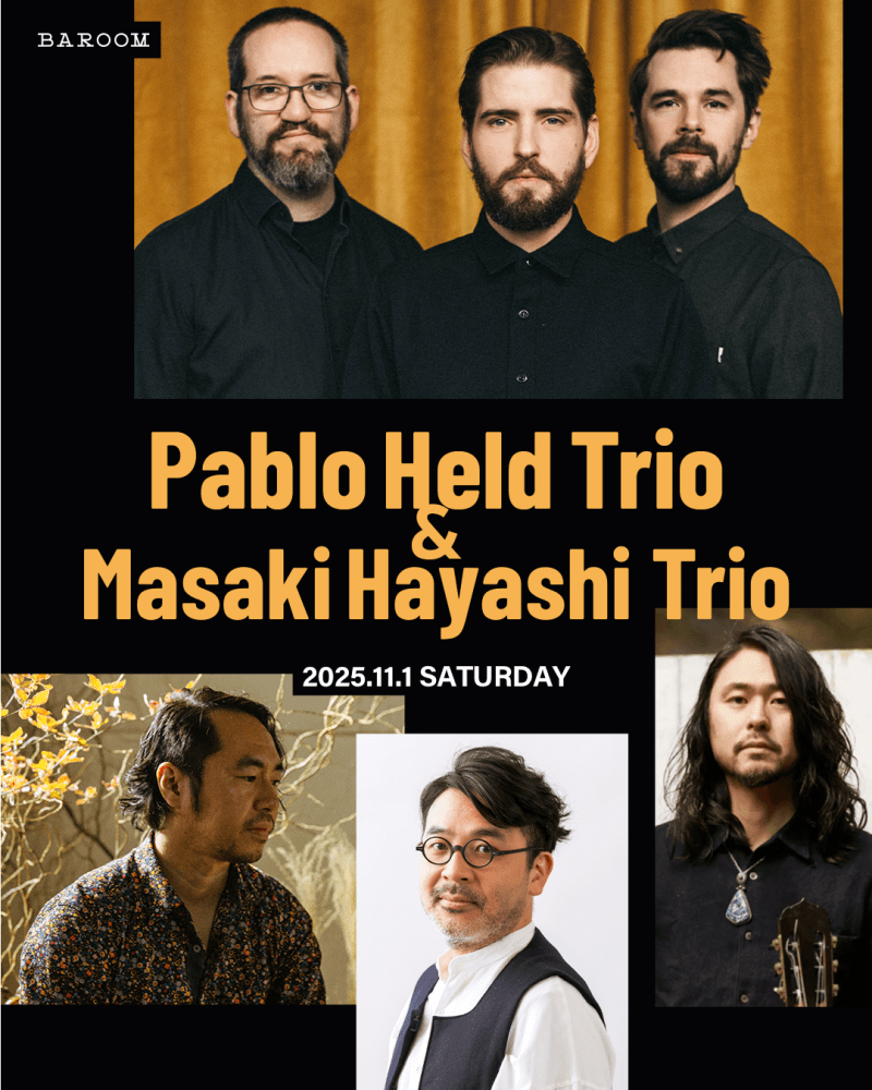 Pablo Held Trio × 林正樹トリオ