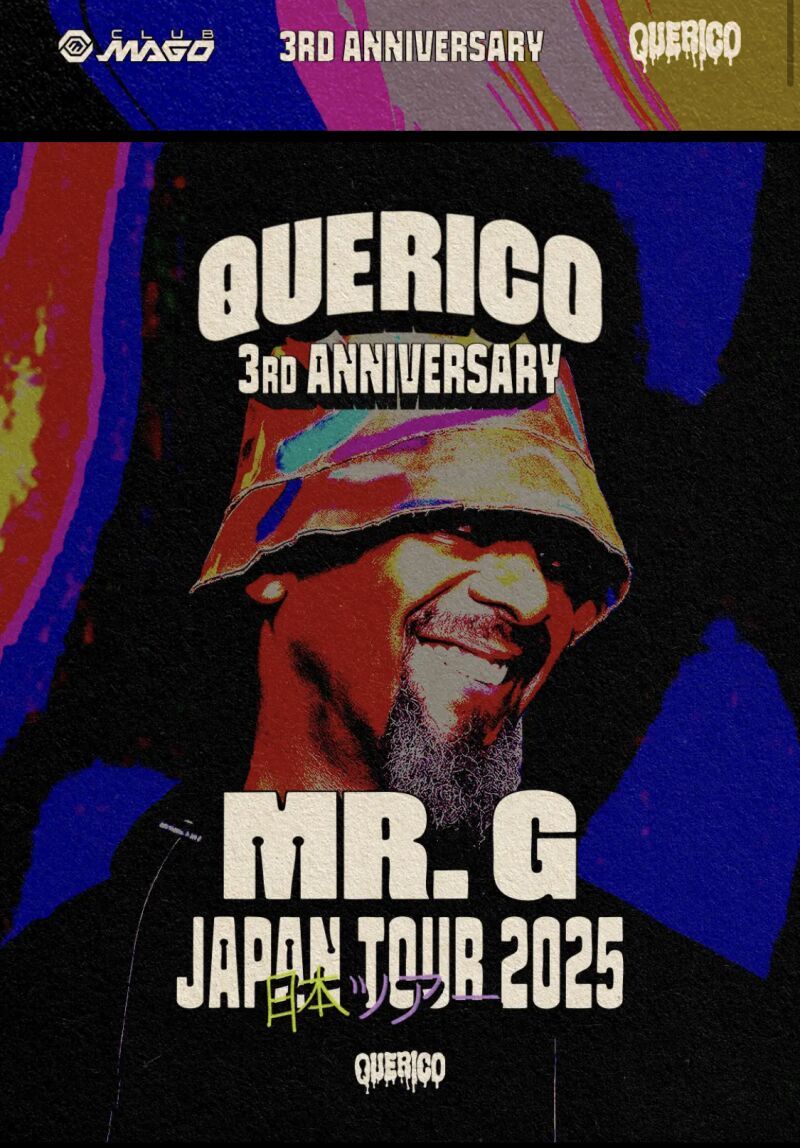 The legend returns! MR.G Japan tour 2025