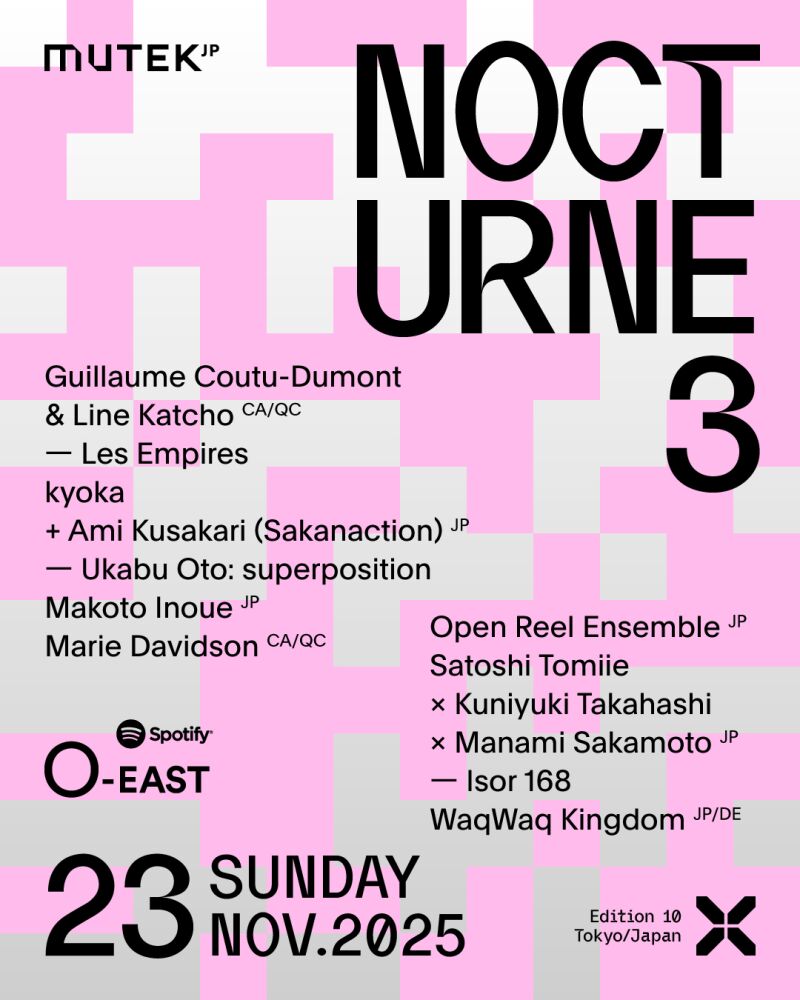 MUTEK.JP 2025 Nocturne 3