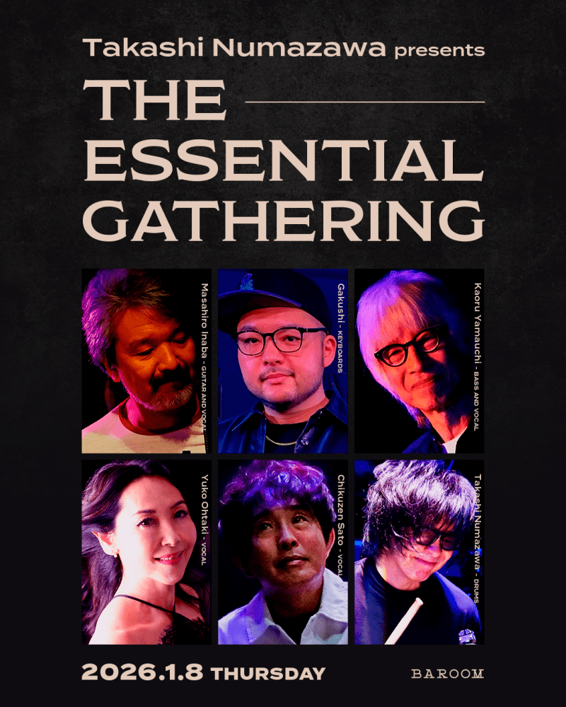 Gakushi+稲葉政裕+山内薫+大滝裕子+佐藤竹善+沼澤尚