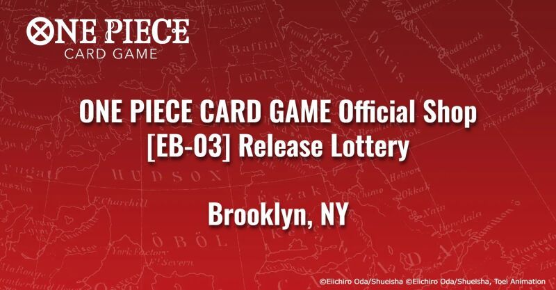 ONE PIECE CARD GAME Official Shop [EB-03] Release [BROOKLYN, NY]