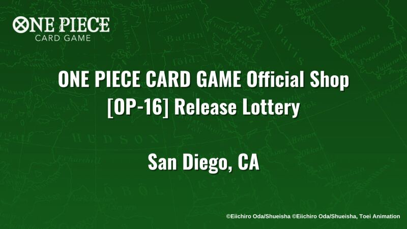 OP-16 Release Event: San Diego, CA