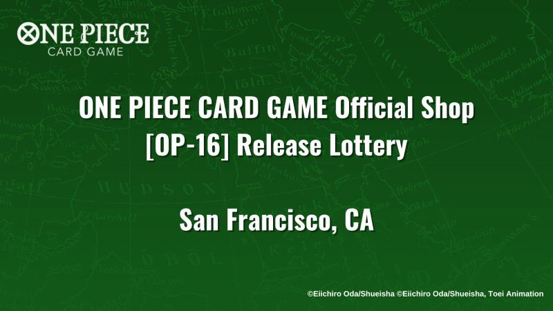 OP-16 Release Event: San Francisco, CA