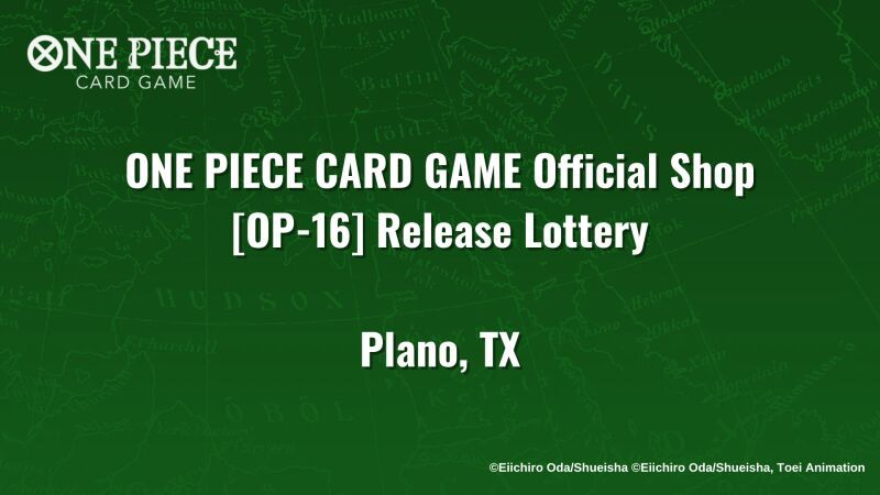 OP-16 Release Event: Plano, TX